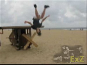Epic Failure Parkour Video - Things That Ryme With Orange