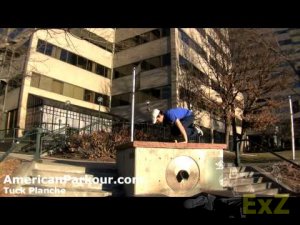 Tuck Planche - Parkour Training and Conditioning Exercise